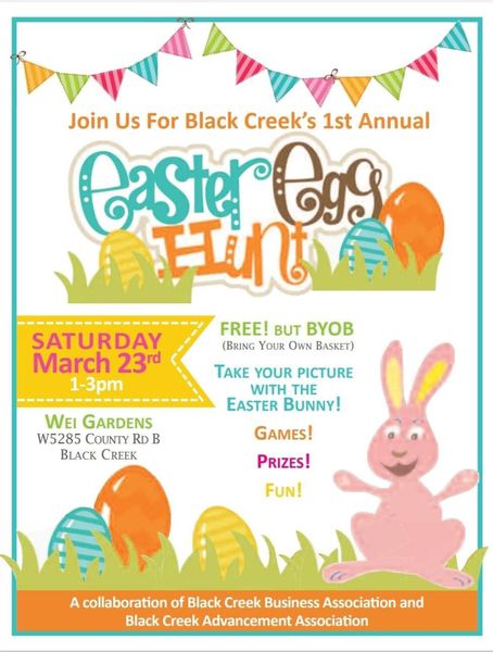 Black Creek’s First Annual Easter Egg Hunt – Rural Northeast Wisconsin ...