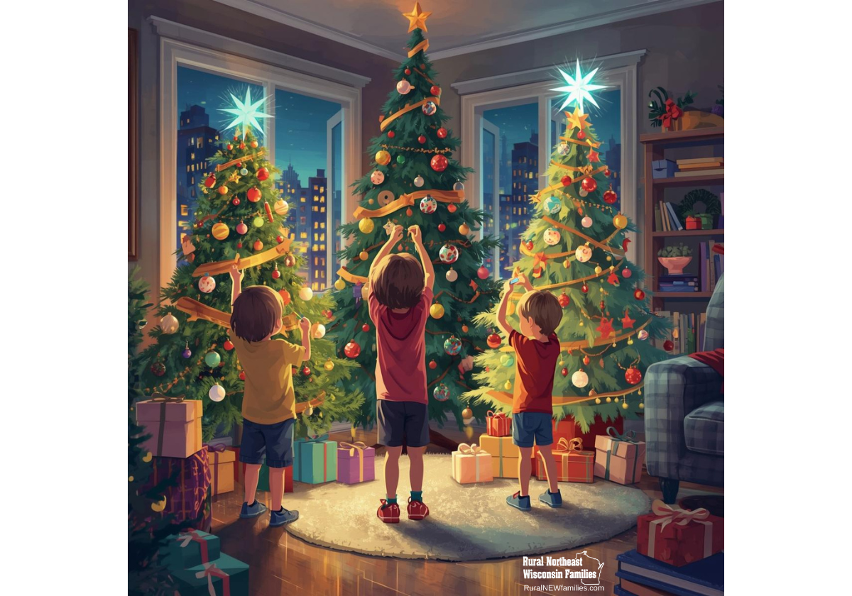 Decorating Community Trees: A Fun Family Activity