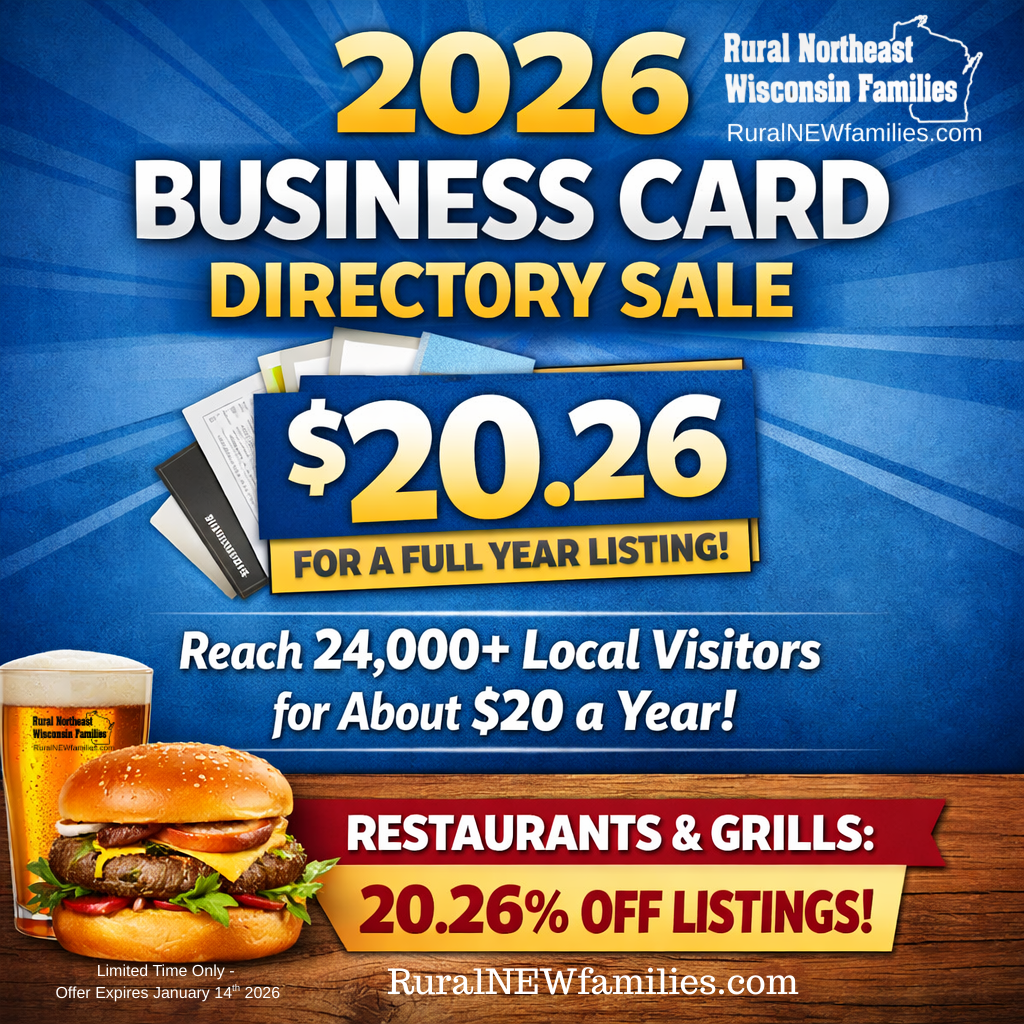 2026 Business Card Directory Sale — Just $20.26 for the Year