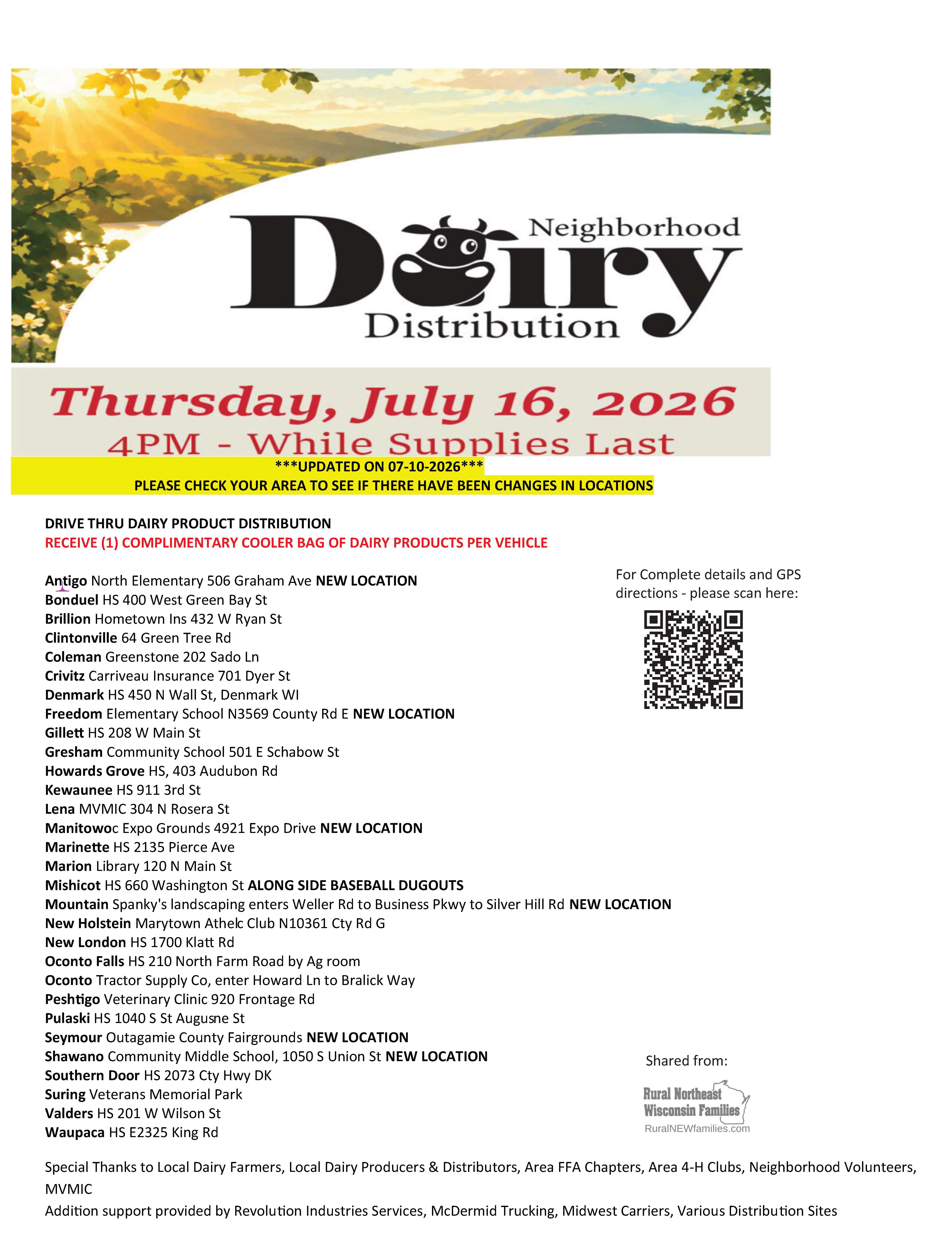 π π₯ Neighborhood Dairy Distribution 2026